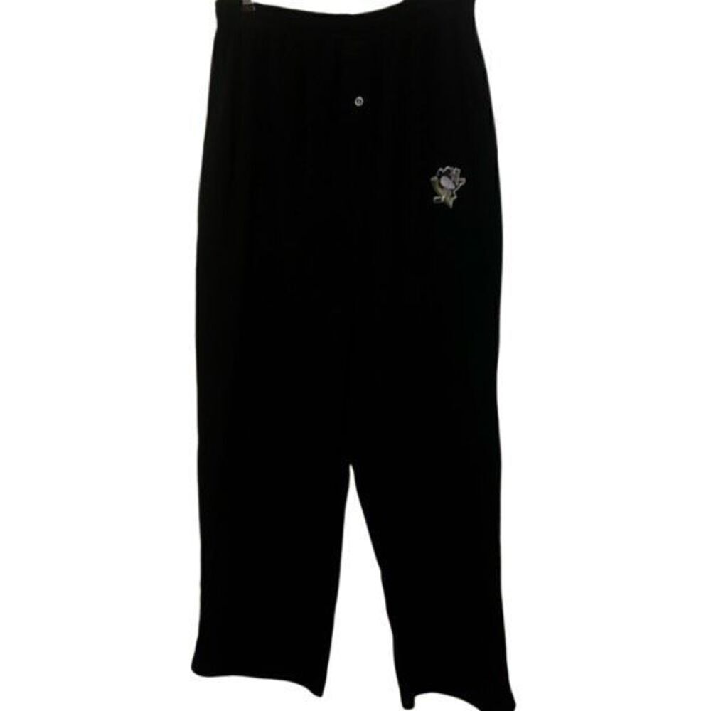 Pittsburgh Penguins Size Medium Fleece Pajama Sleep Lounge Pants